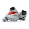 Nike Phantom Vision Elite DF FG Gris Rojo